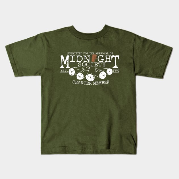 Charter Member Kids T-Shirt by GarBear Designs